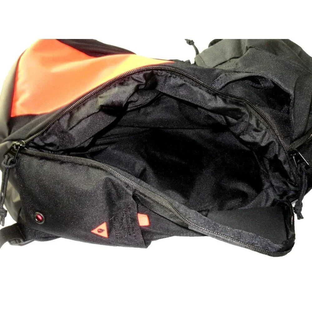 Nike Academy Team Sports Soccer Backpack Travel Bag Black Bright Crimson NWT